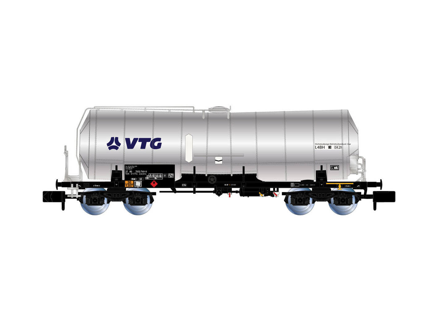 Arnold D-VTG Bogie Tank Wagon Chrome VI HIN6630