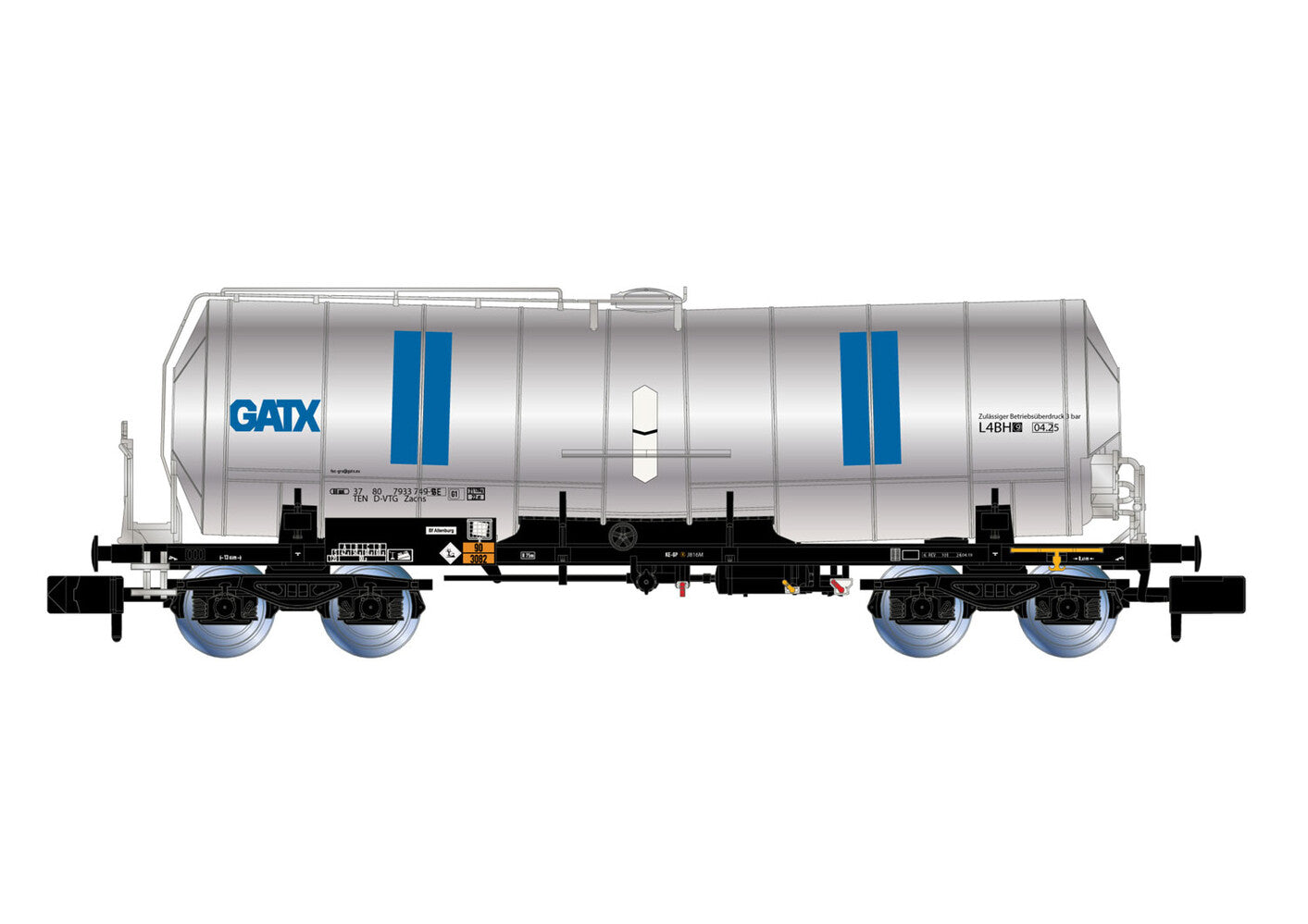 Arnold D-GATXD Bogie Tank Wagon Chrome VI HIN6631