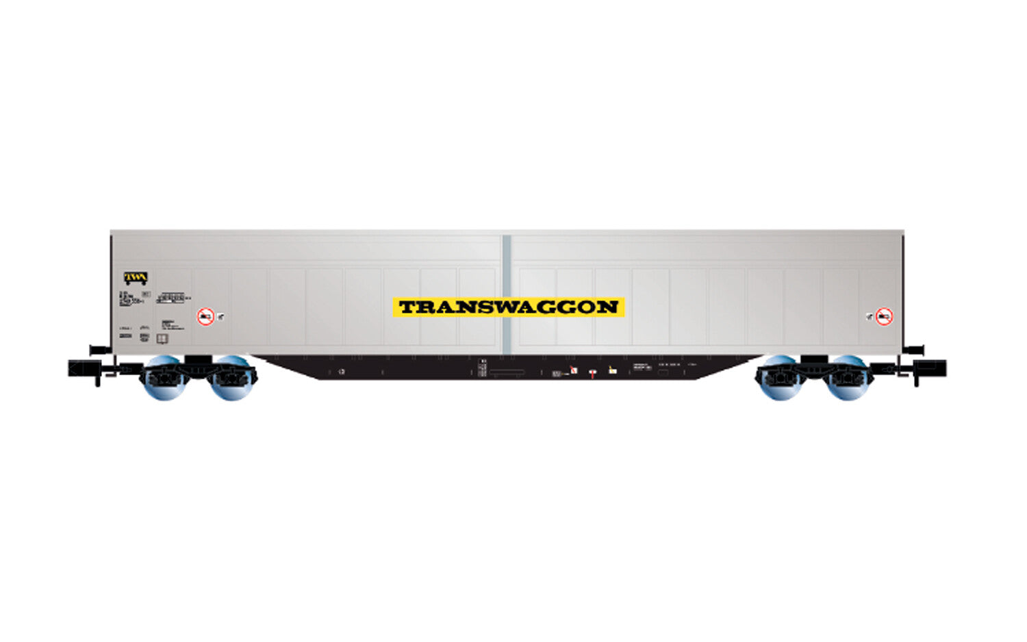 Arnold CH-TWA Habbins Sliding Wall Wagon Transwaggon Silver/Bk VI HIN6638