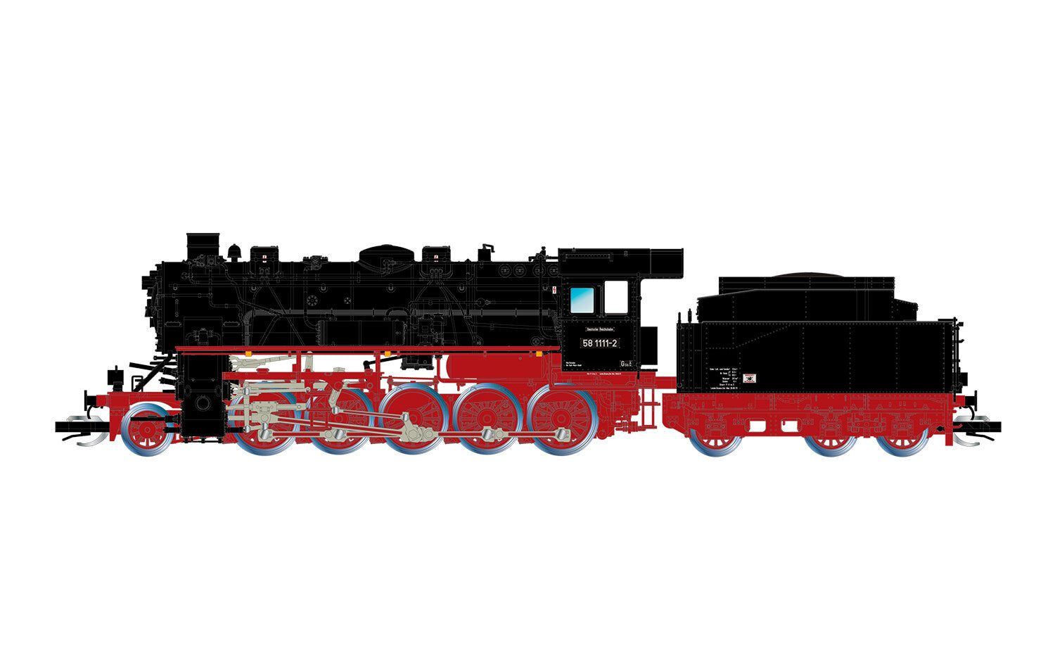 Arnold DR BR58 1111-2 Steam Locomotive IV HIN9068