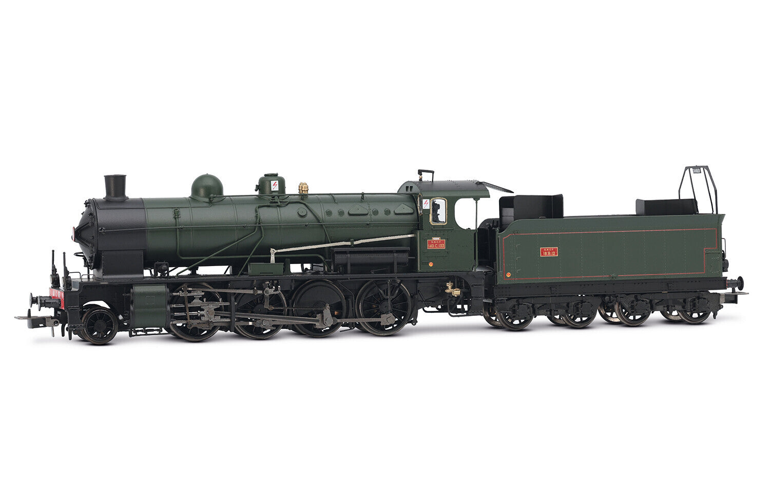 SNCF 140 C 133 + tender 18 B 12 région Est green/black