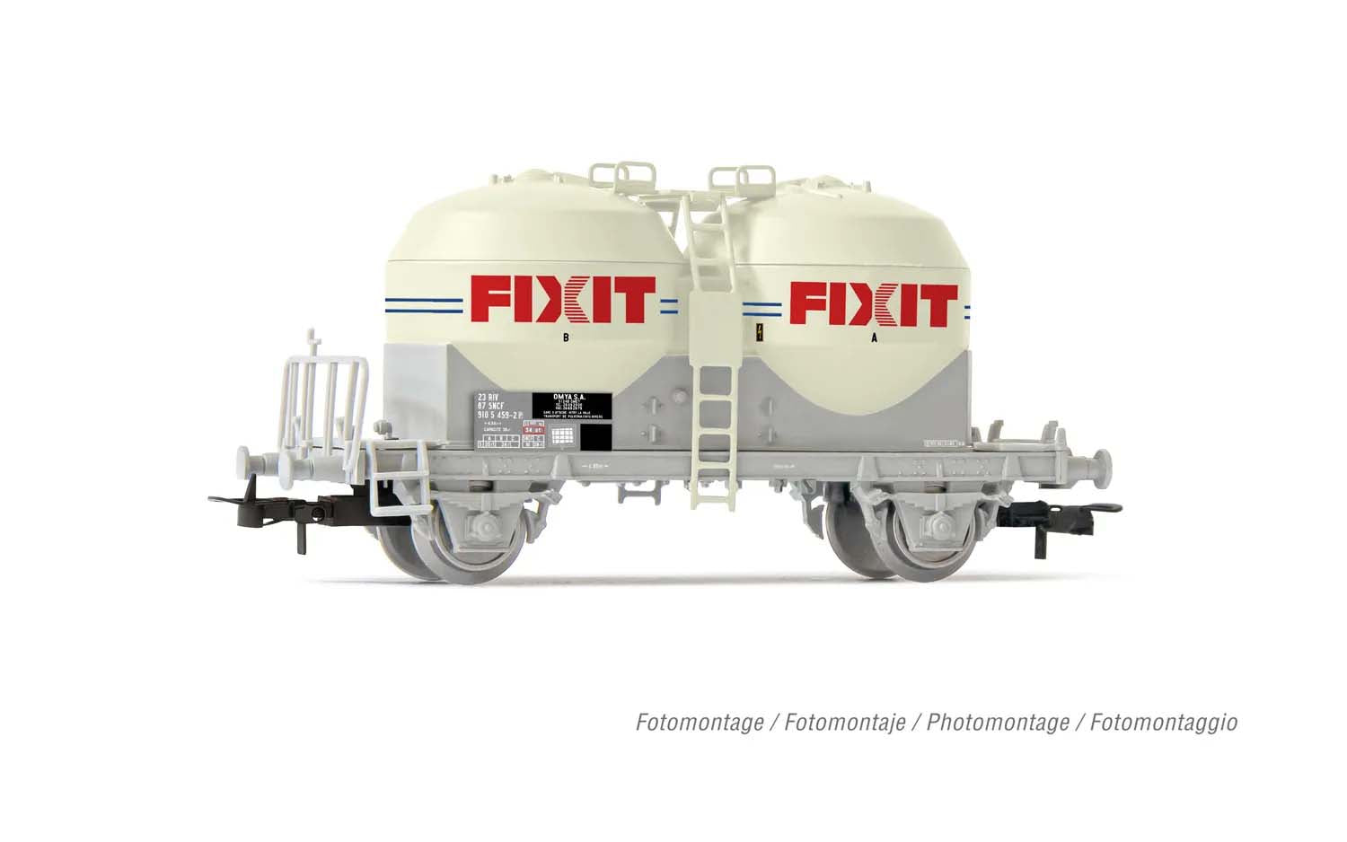 Jouef SNCF Ucs 2 Axle Silo Wagon Fixit V HJ6239