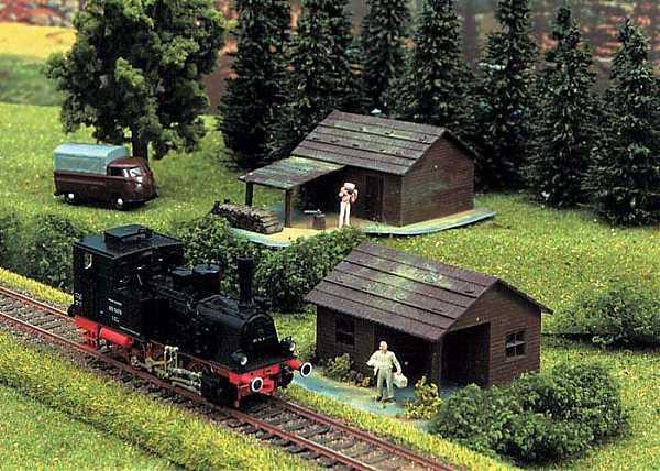 Heljan (Europe) Mountain Chalet Outbuildings Kit HN01001792