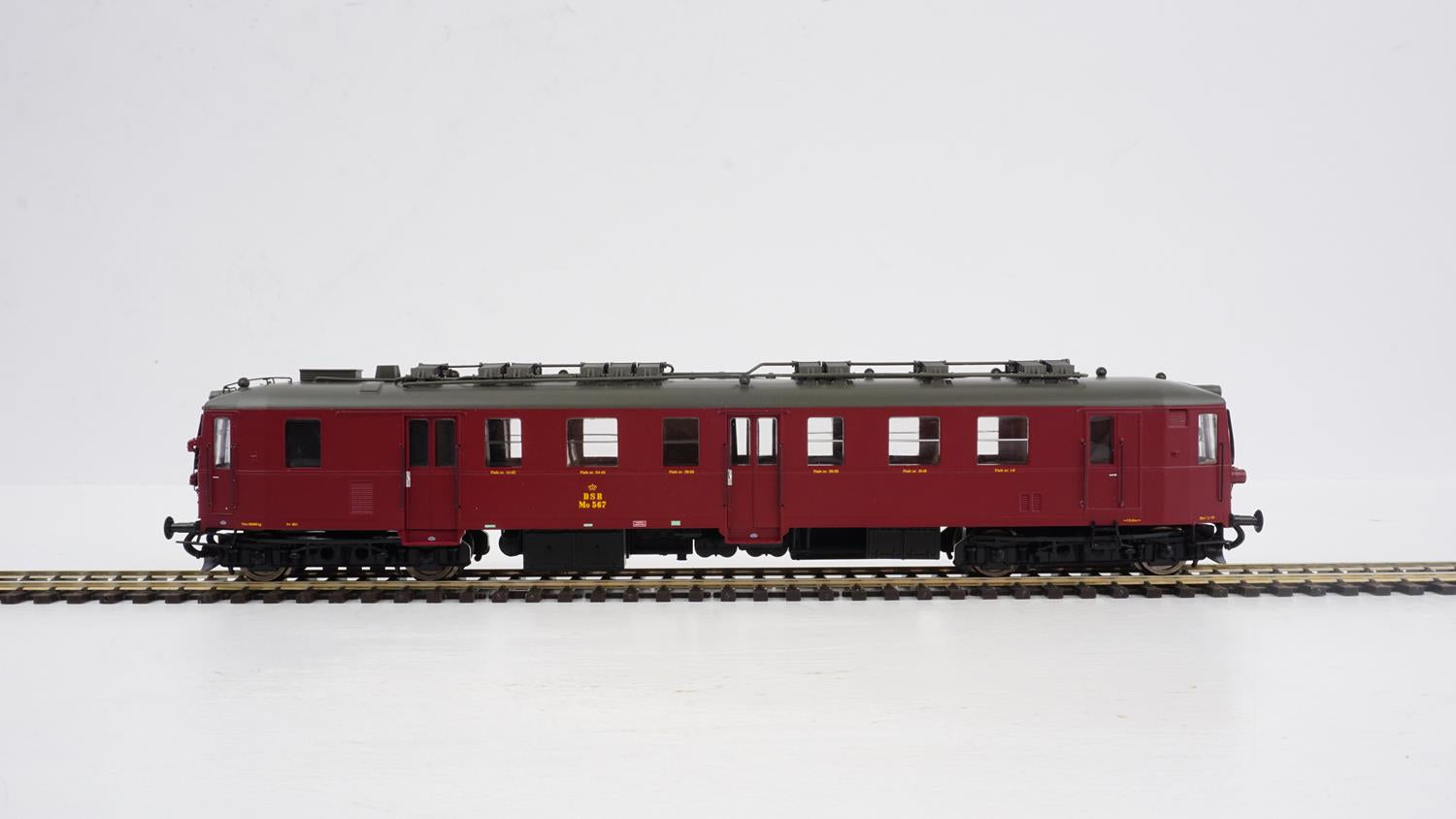 Heljan (Europe) DSB MO 567 Diesel Railcar III (~AC-Sound) HN10045512