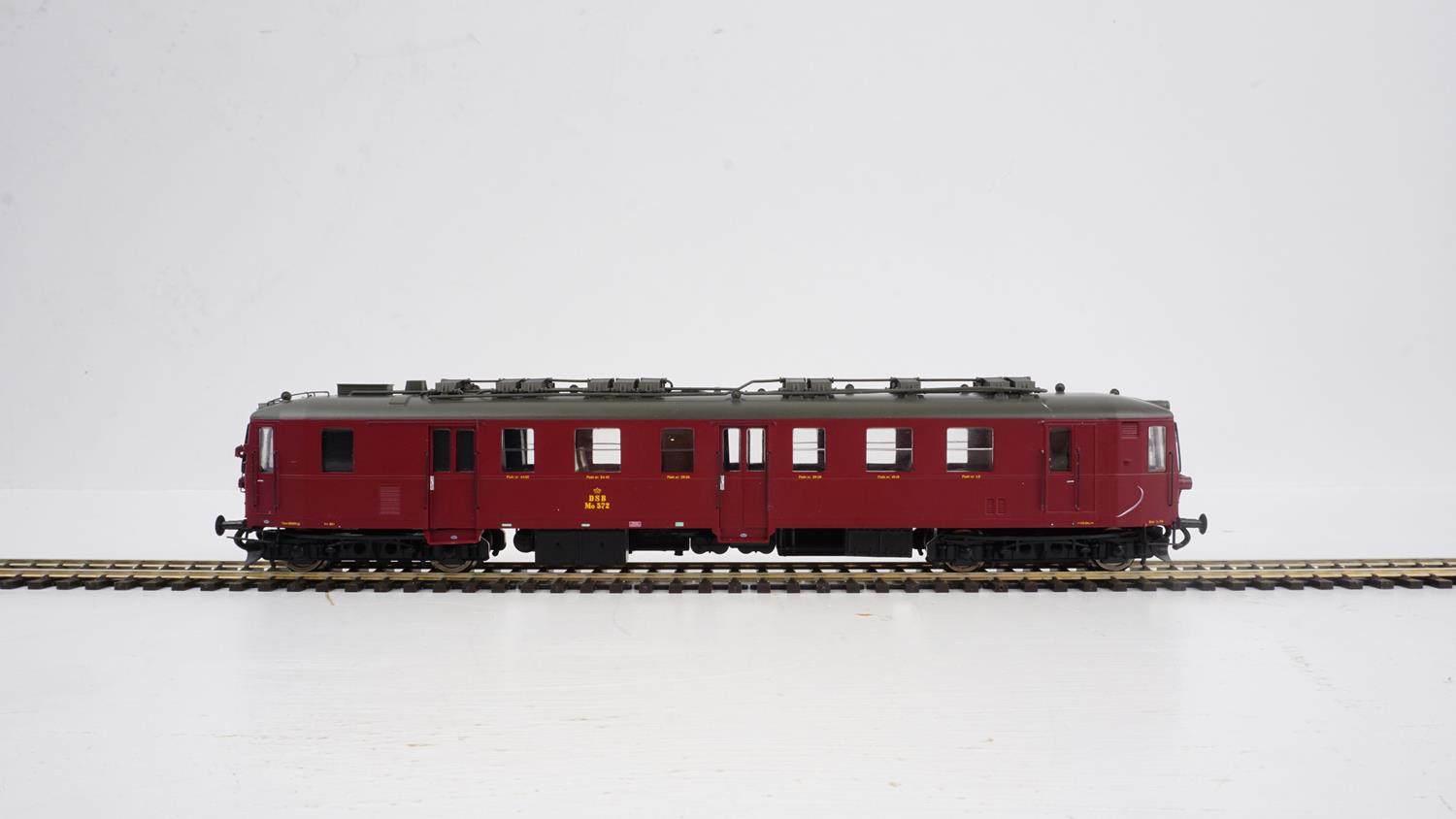 Heljan (Europe) DSB MO 572 Diesel Railcar III (~AC-Sound) HN10045522