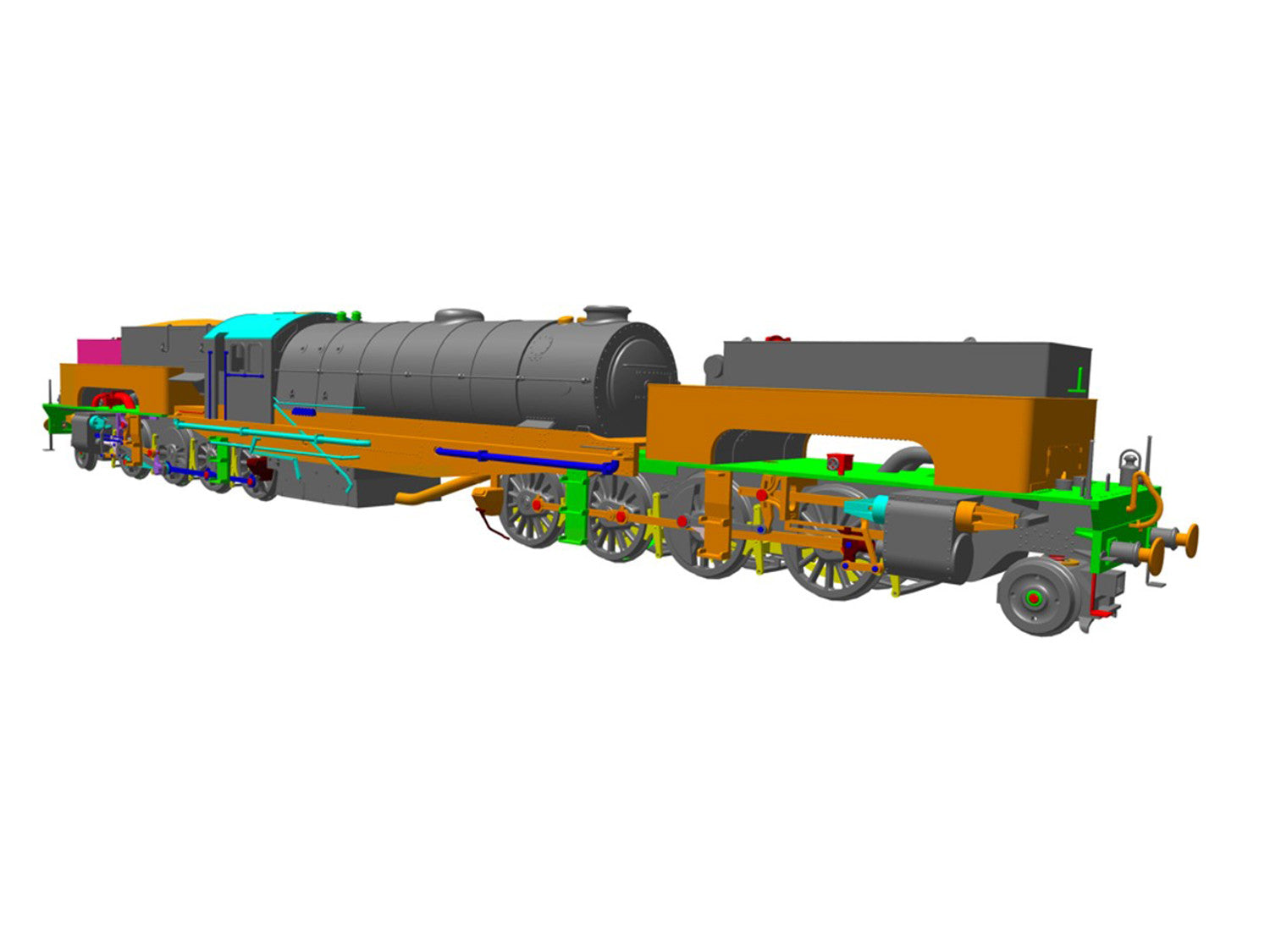 Heljan U1 Garratt 2-8-0+0-8-2T LNER Lined Black 2395 (DCC-Sound) HN30003