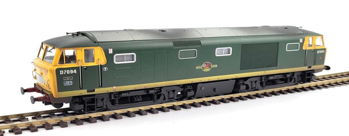Heljan Class 35 D7094 BR Green Full Yellow Ends Weathered HN3532