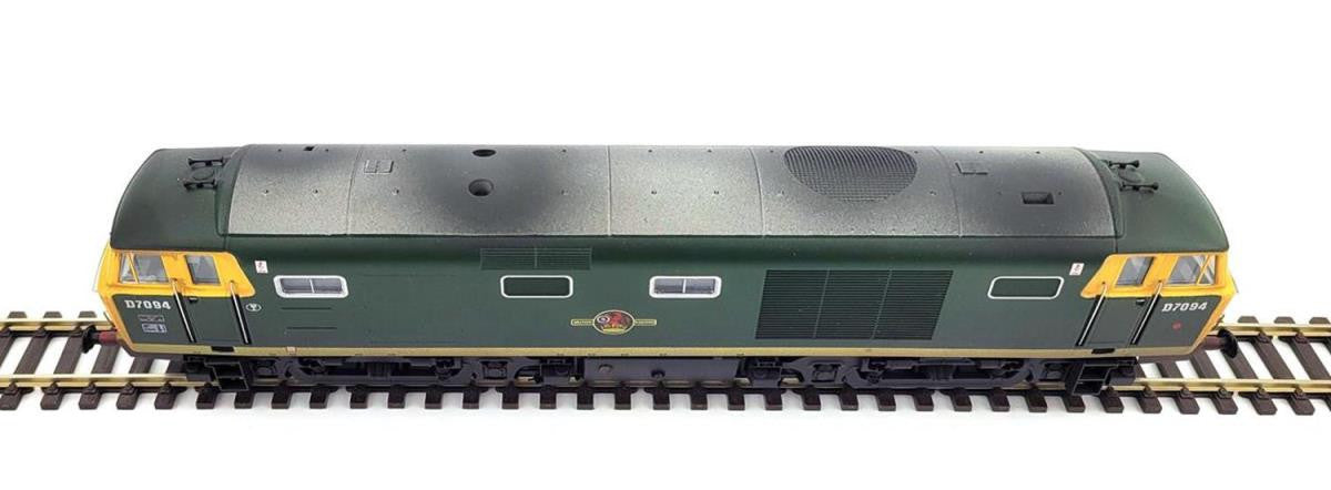 Heljan Class 35 D7094 BR Green Full Yellow Ends Weathered HN3532