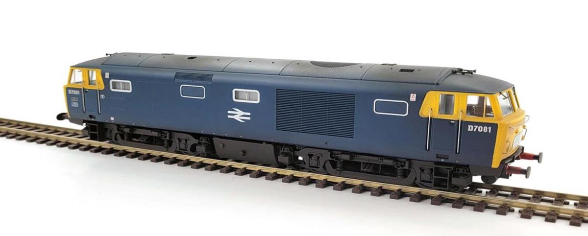 Heljan Class 35 D7081 BR Blue Full Yellow Ends Weathered HN3536