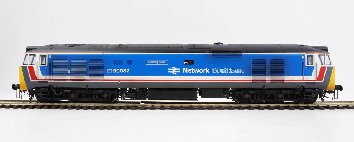 Heljan Class 50 032 'Courageous' Network SouthEast Weathered HN4038