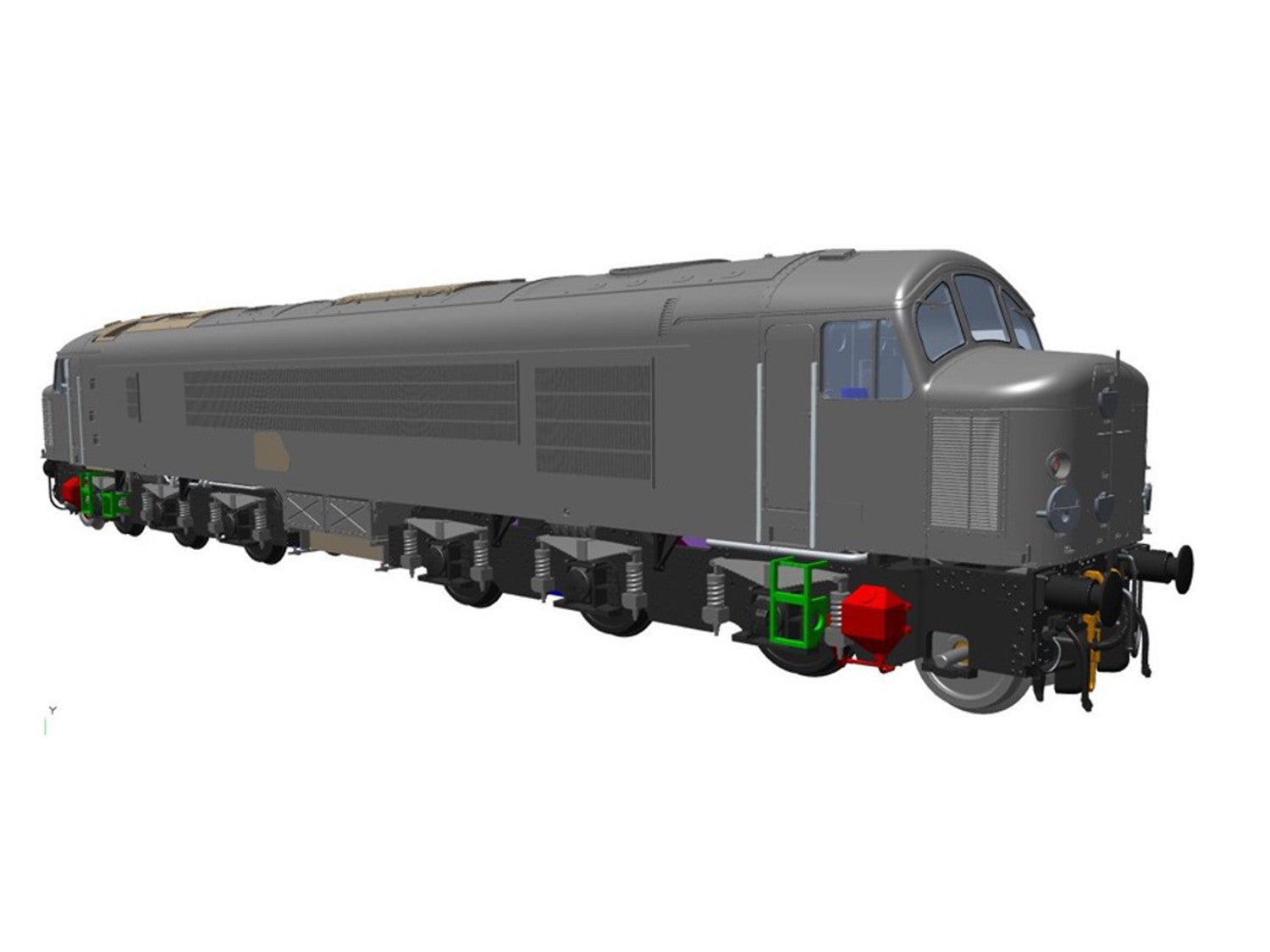 Heljan Class 44 D9 'Snowdon' BR Green Small Yellow Panels HN4401