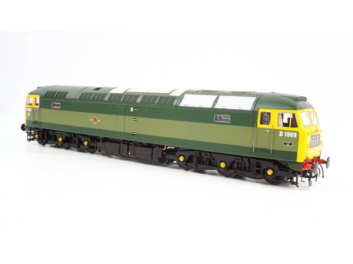 Heljan Class 47 D1969 BR Green Full Yellow Ends (DCC-Sound) HN47113