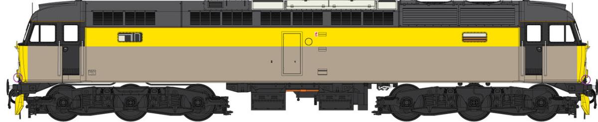 Heljan Class 47 BR Engineers Dutch Grey/Yellow HN4864