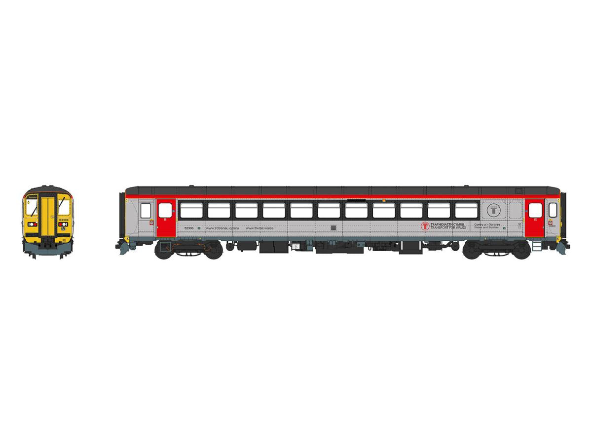Heljan Class 153 906 Transport for Wales (DCC-Sound) HN53273