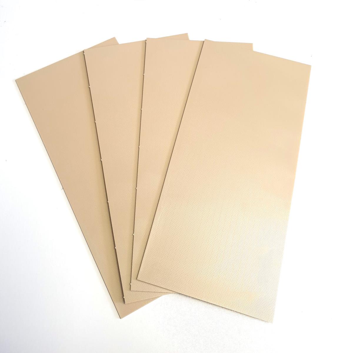Heljan Small Brick Building Sheets Beige (4) HN854000