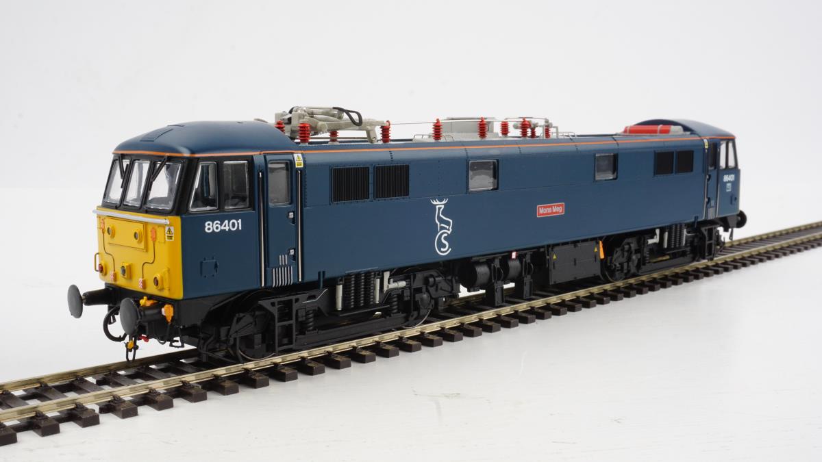 Heljan Class 86 401 'Mons Meg' Caledonian Sleeper HN8645