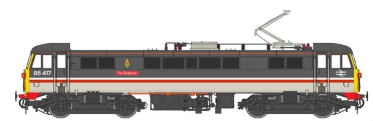 Heljan Class 86 417 'The Kingsman' BR Intercity Mainline HN8661