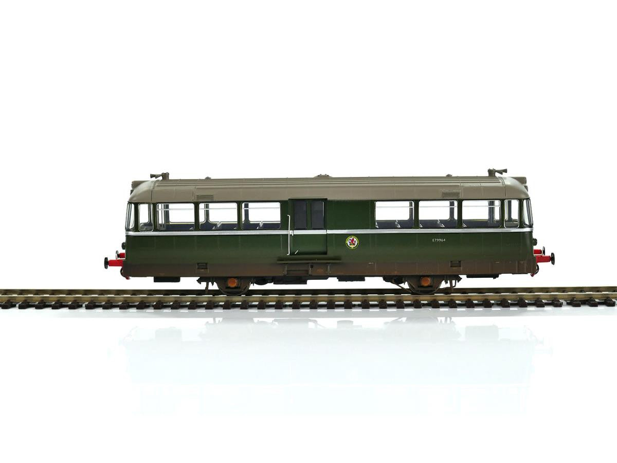 Heljan WM Railbus E79964 BR Green w/Speed Whiskers Weathered HN8709 2