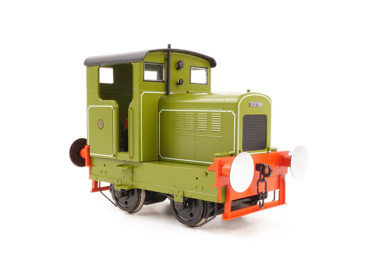 Heljan Ruston & Hornsby 48DS Open Cab Factory Lined Green HN9030