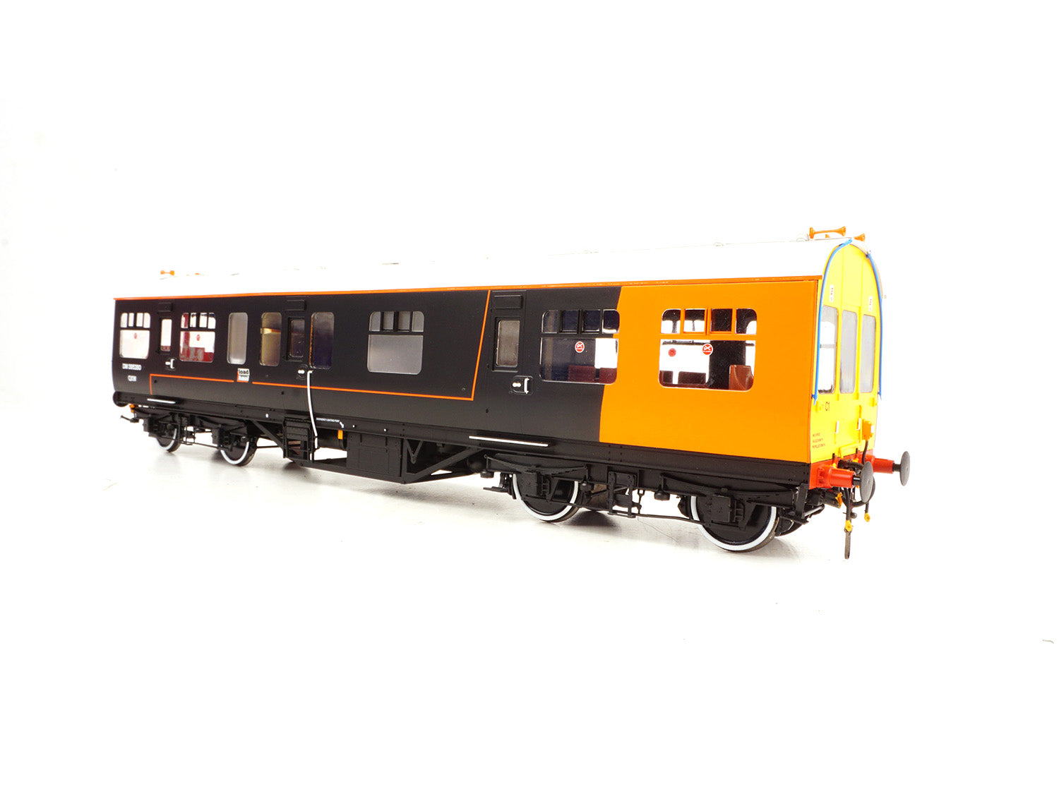 Heljan 50ft Inspection Saloon Loadhaul Black/Orange HN9108