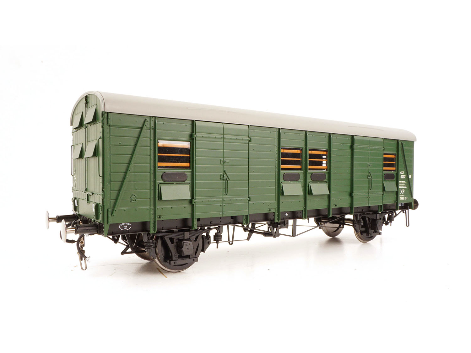 Heljan CCT Unnumbered BR(S) Green (Even Planks) HN9172