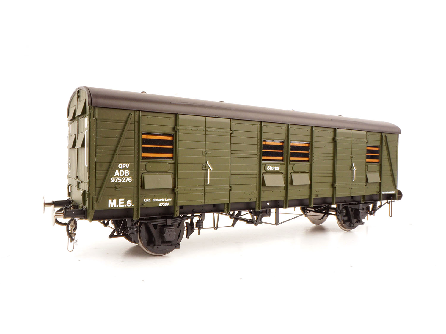 Heljan CCT ADB975276 BR Departmental Olive (Uneven Planks) HN9174