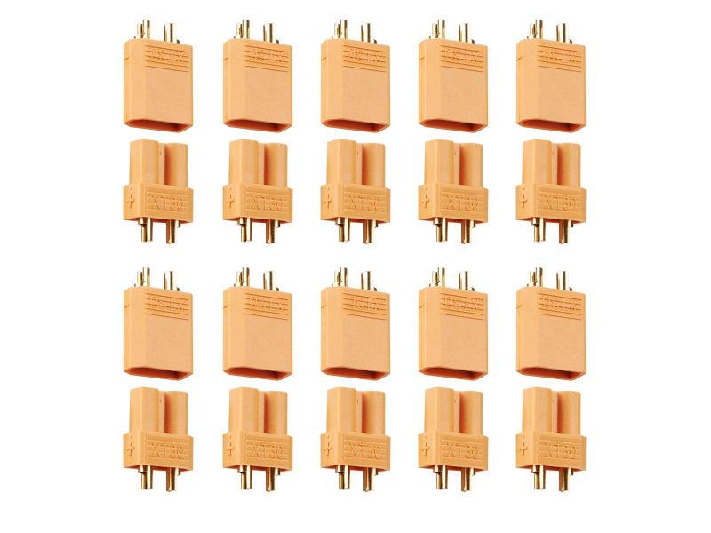 Fusion Xt30 Connector Set W/Hs 10 Pairs O-FS-XT30/10