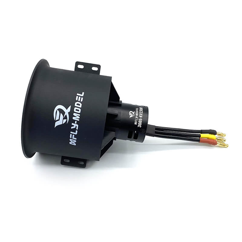 X-Fly Xfly 80Mm Ducted Fan (12Blade) 3060-Kv2300 Motor (6S Pro Version) XF-DFS008