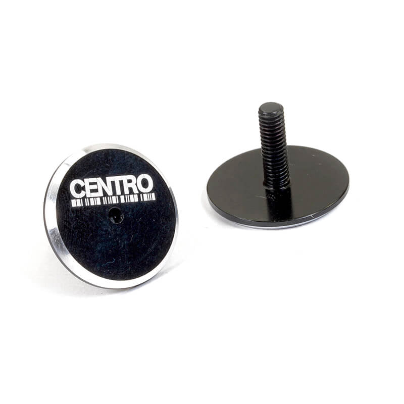 CENTRO BLACK M3 7075 ALUMINIUM WING WASHER SCREW (2)