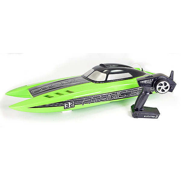 Volantex Atomic SR85 Brushless RC Boat in Green