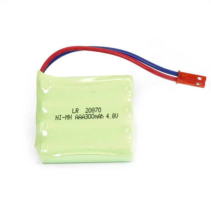 HUINA CY1332/33 BATTERY 4.8V 300MAH NIMH RED JST PLUG - CYP1014-JST