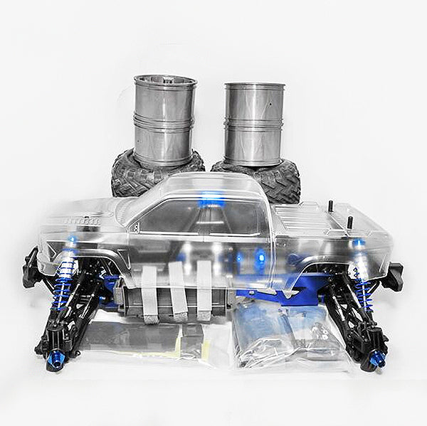 HOBAO HYPER MT PLUS II ELECTRIC MONSTER TRUCK 80% ROLLING CHASSIS HB-MTE2