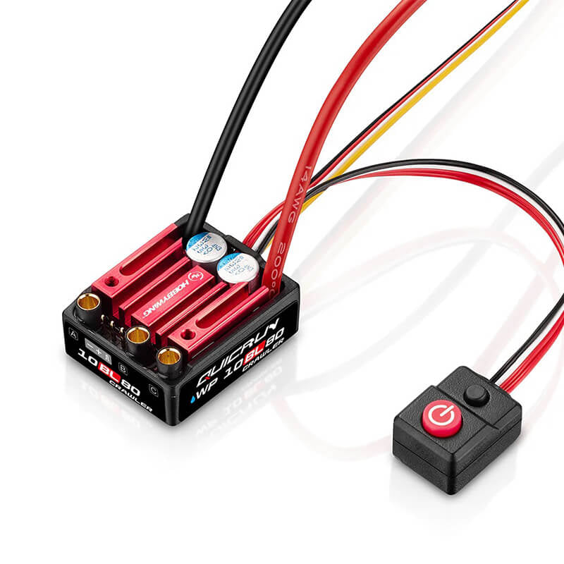 HOBBYWING QUICRUN WP 10BL80 BRUSHED/BRUSHLESS CRAWLER ESC