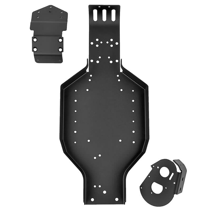 TEAM ASSOCIATED RC10T CHASSIS, BLACK - RC Car Spares