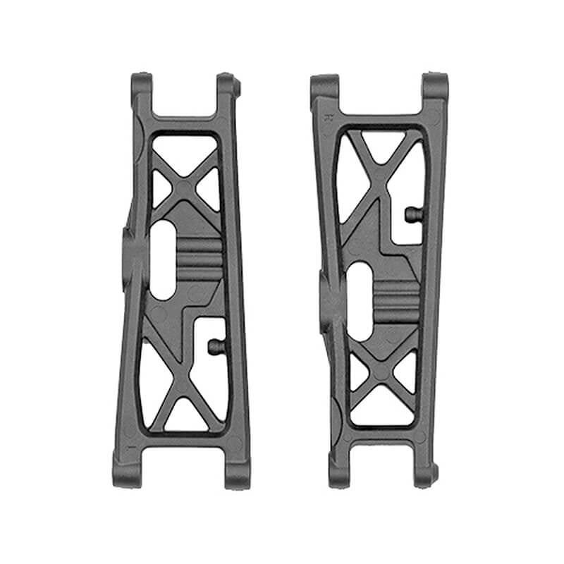TEAM ASSOCIATED RC10T7 FT FRONT SUSPENSION ARMS, CARBON