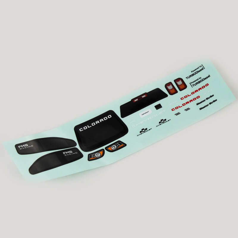 FMS 12421 Rtr White Decal Sheet FMS-C3142