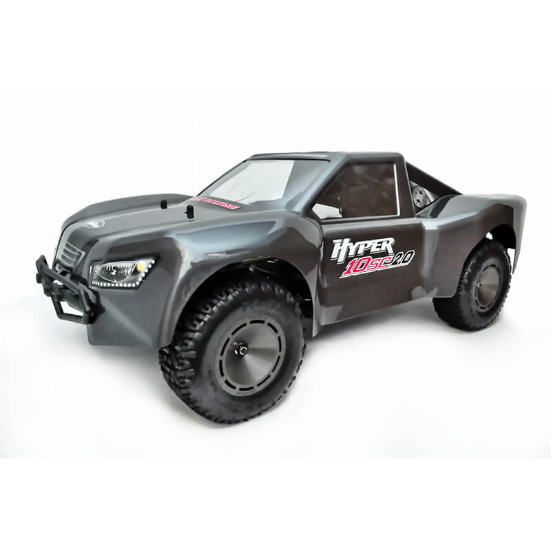HOBAO HYPER 10SC 2.0 ELECTRIC TRUCK RTR WITH GREY BODY HB-SC2E-C60DG
