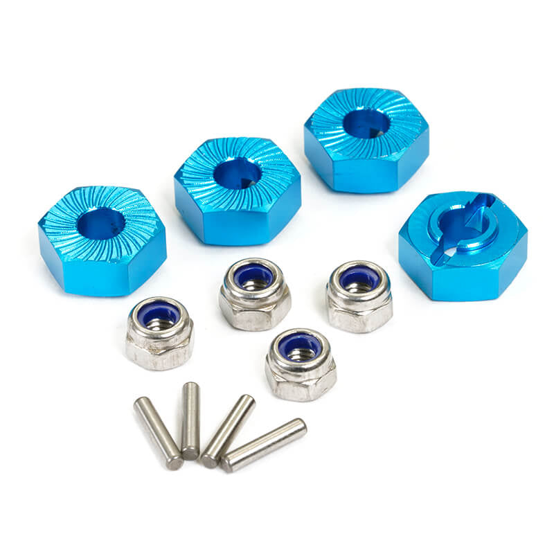 FTX Rokatan/Ramraider Aluminium Wheel Hexes (4) FTX10084
