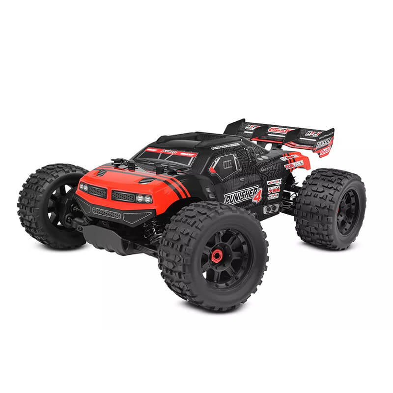 CORALLY PUNISHER 4 BRUSHLESS 4S BASHER TRUCK RTR - RED C-00292-R