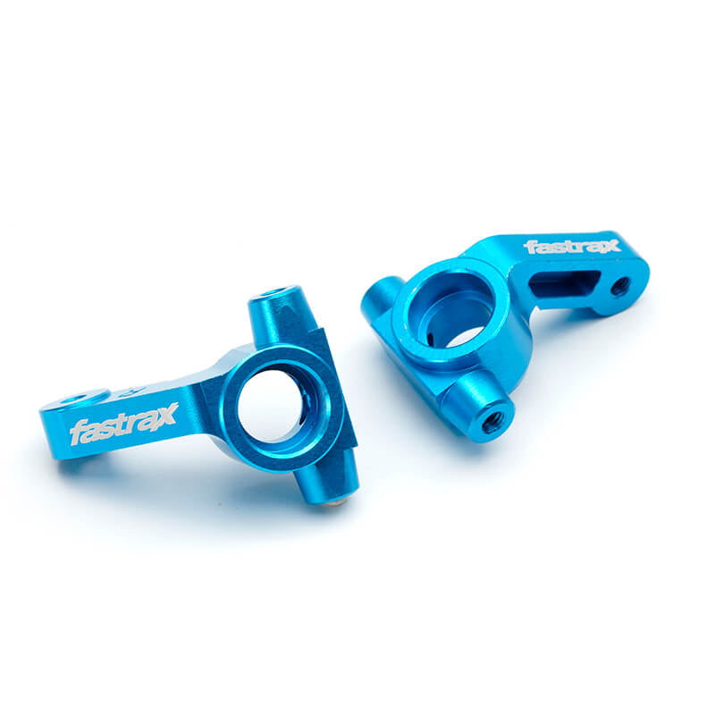FASTRAX ASSOC RB10/DR10 ALUMINIUM STEERING ARMS (PR)