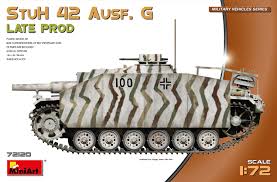Miniart 1:72 - StuH 42 Ausf. G Late Prod