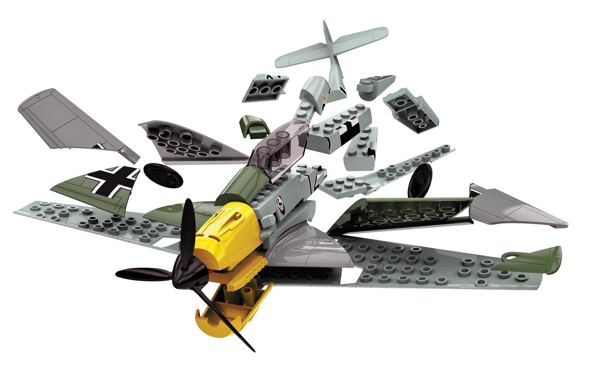 Airfix Quickbuild Messerschmitt Bf109 J6001