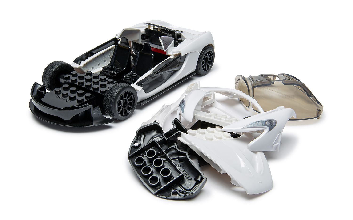 Airfix Quickbuild Mclaren P1 - White J6028