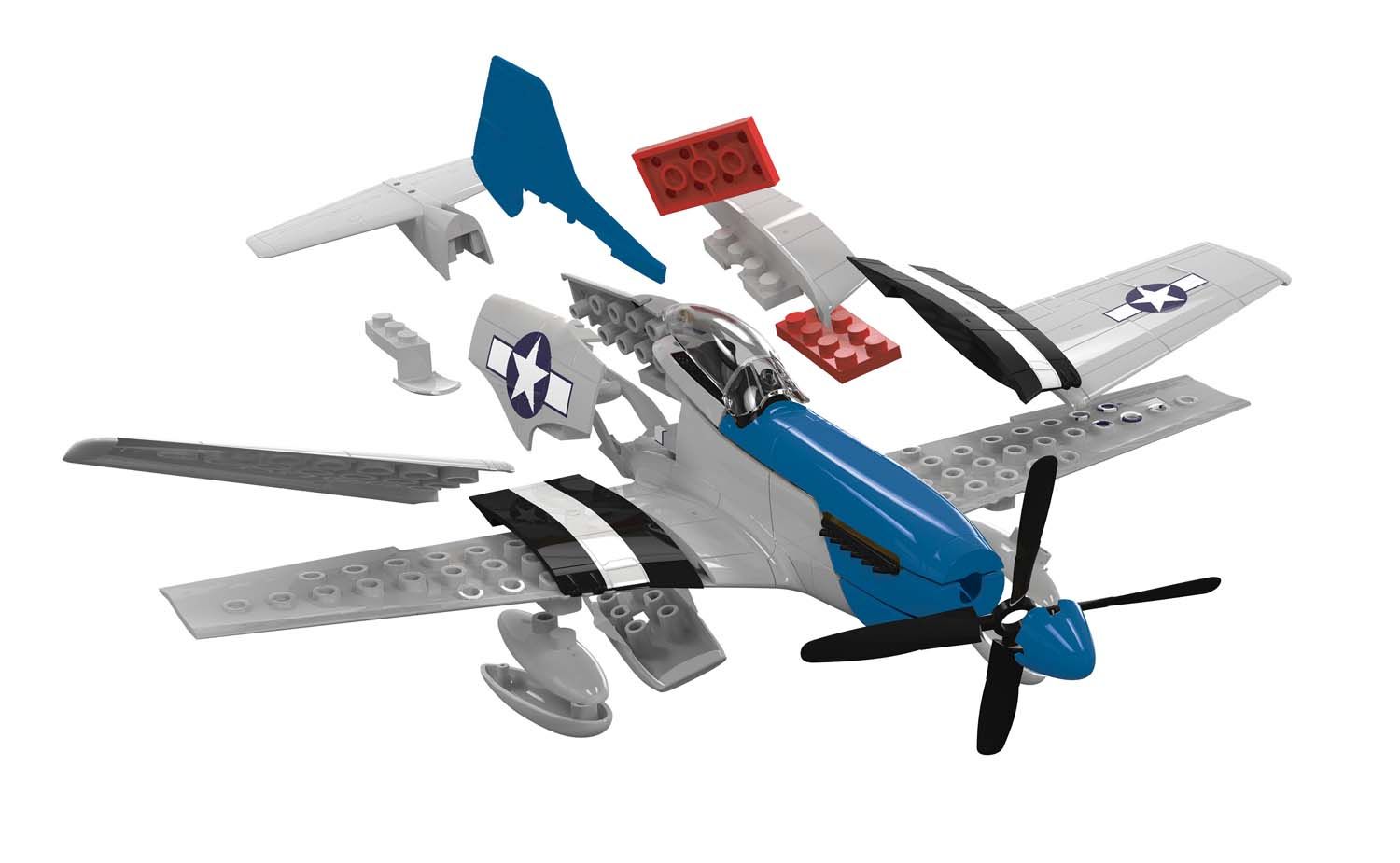 Airfix Quickbuild D-Day P-51D Mustang J6046