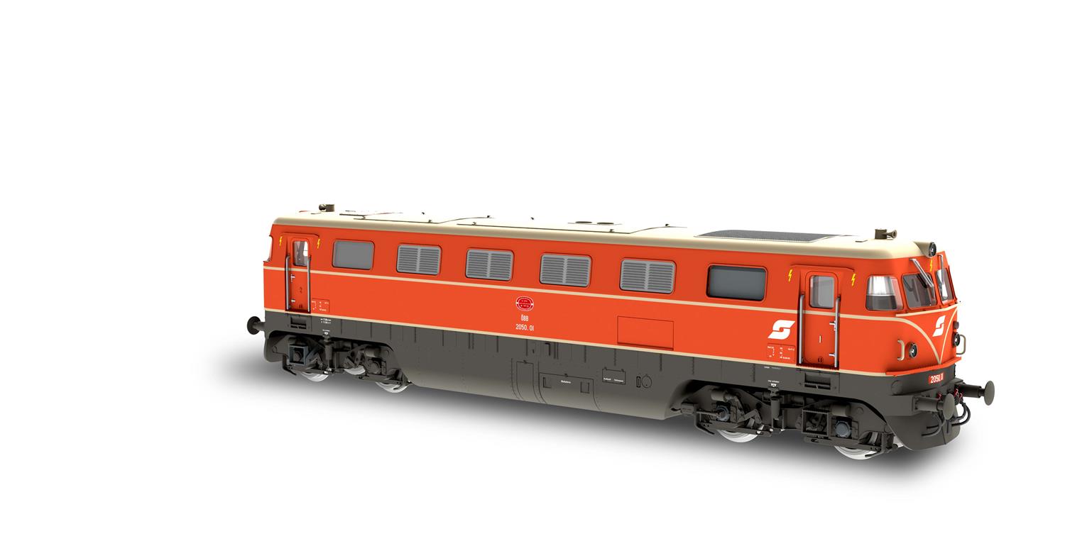 Jagerndorfer OBB Rh2050.01 Diesel Locomotive IV (~AC) JC10530