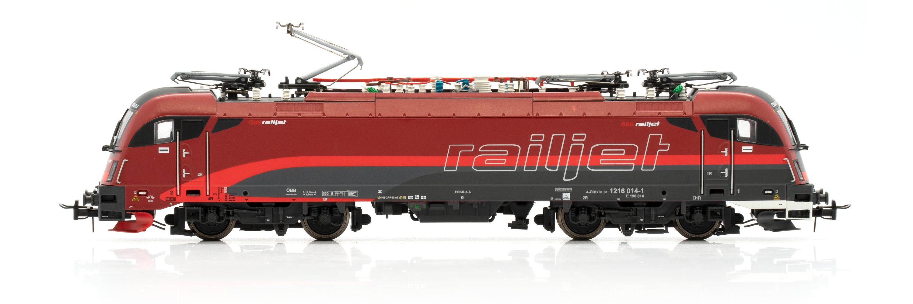 Jagerndorfer OBB Railjet Rh1216 Electric Locomotive VI (~AC) JC19700