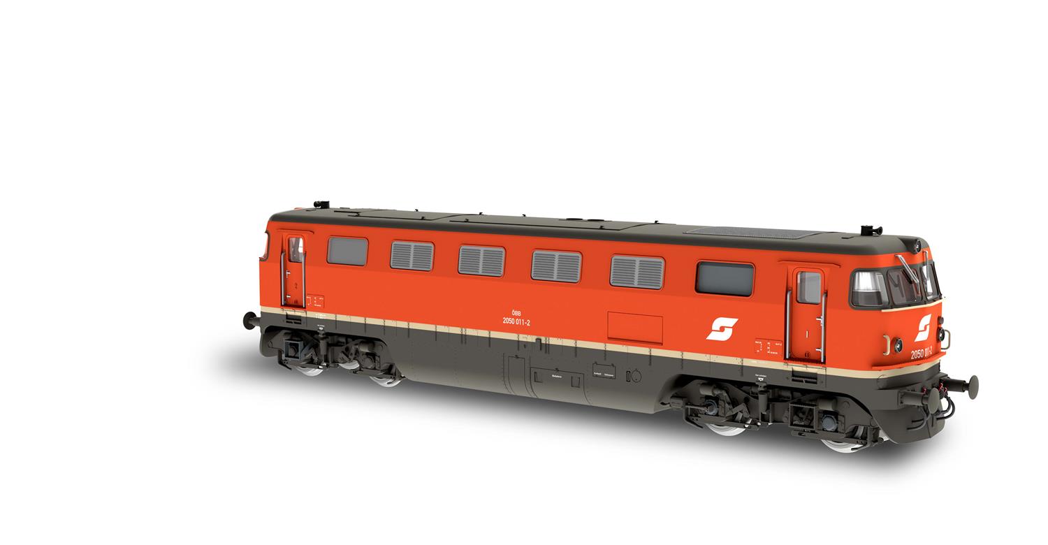 Jagerndorfer OBB Rh2050.011 Diesel Locomotive IV (DCC-Sound) JC20512
