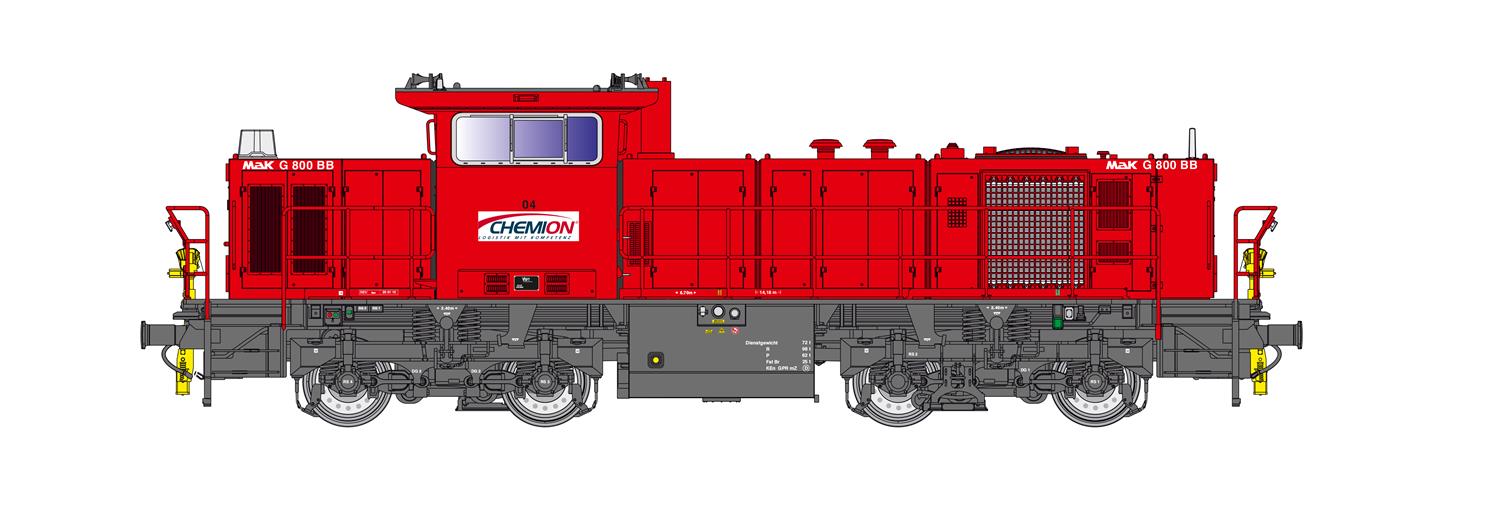 Jagerndorfer Chemion Rh2070 Diesel Locomotive VI JC20760