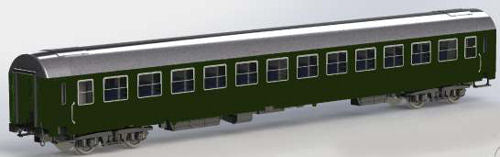 Jagerndorfer OBB UIC-X 2nd Class Coach Lighting Kit JC50003