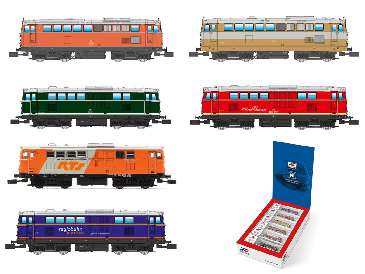 Jagerndorfer OBB Rh1042/Rh1142 Electric Locomotive Retailer Pack (12) JC60000